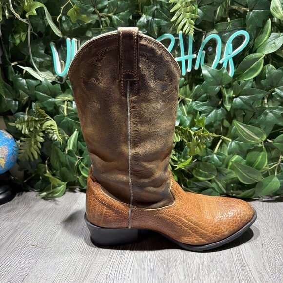 Ariat Men\'s Leather Western Cowboy Boots Size 9.5 U.S. #34288 main image 10